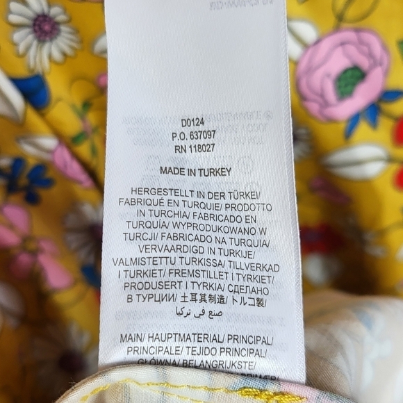 Boden Feminine Violet Floral Square Neck Pockets Midi Dress Honeycomb US 4P - Picture 11 of 12